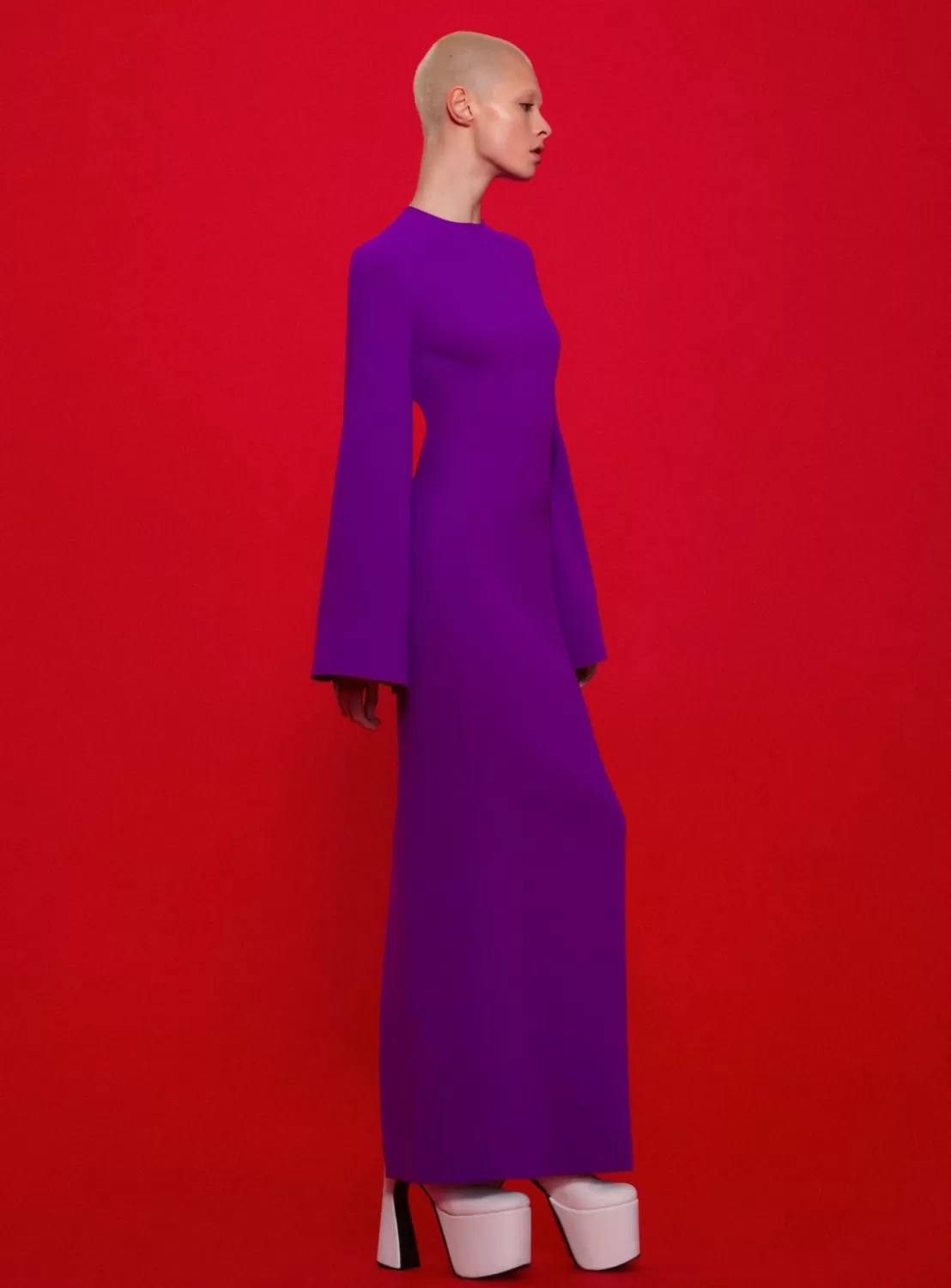 The Aila Maxi Dress In Purple^Solace London Online