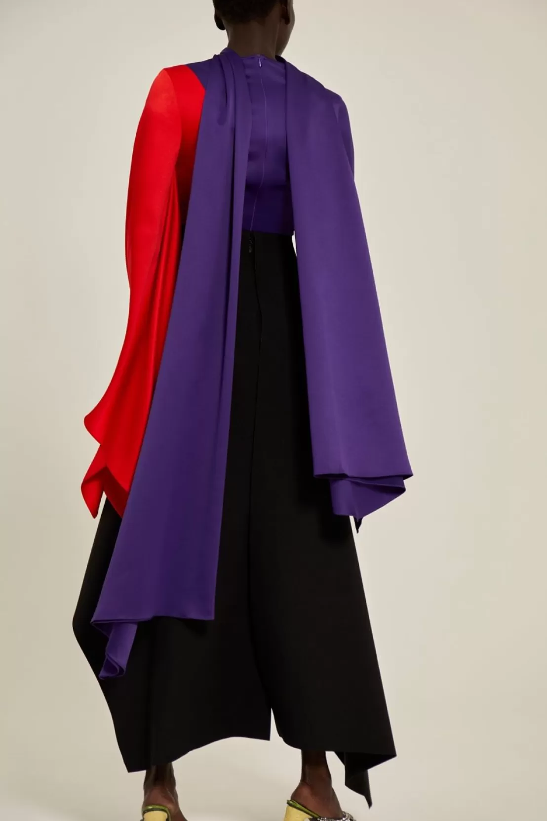 The Ali Top In Colour Block Purple^Solace London Online