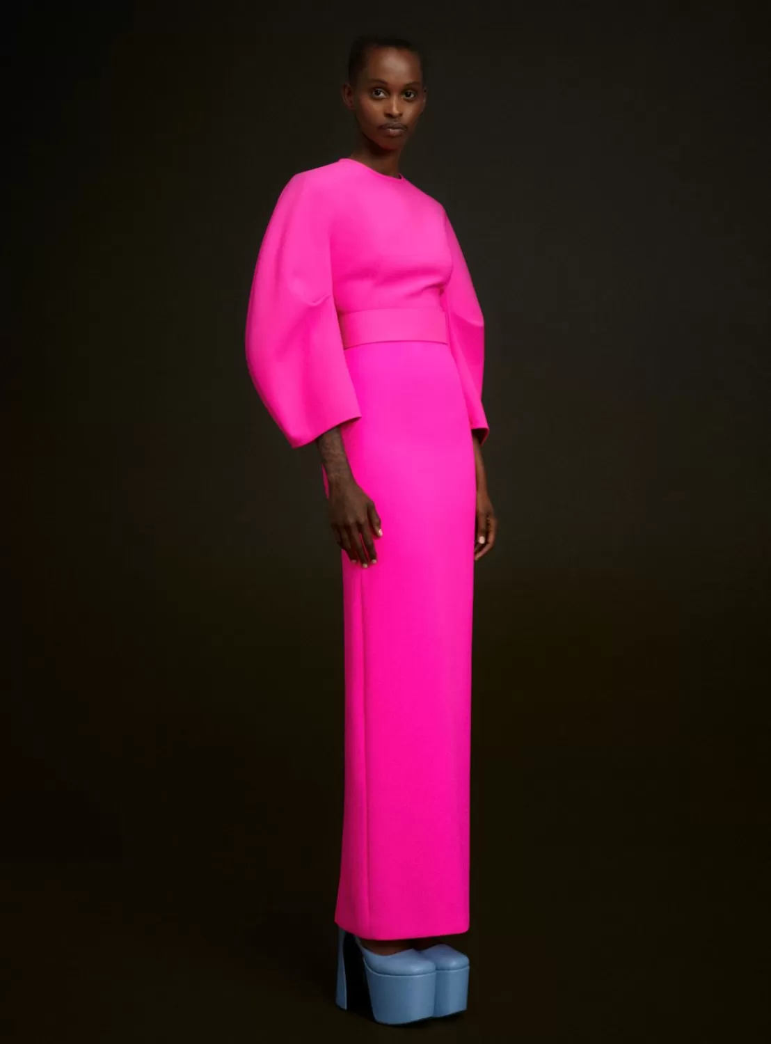 The Allegra Maxi Dress In Hot Pink^Solace London Online