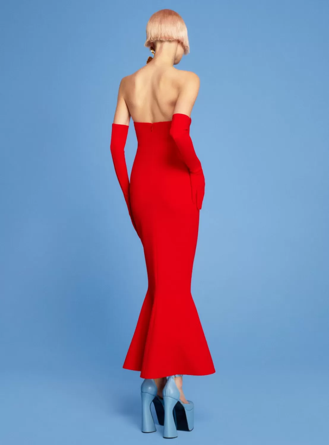 The Amara Midi Dress In Red^Solace London Flash Sale