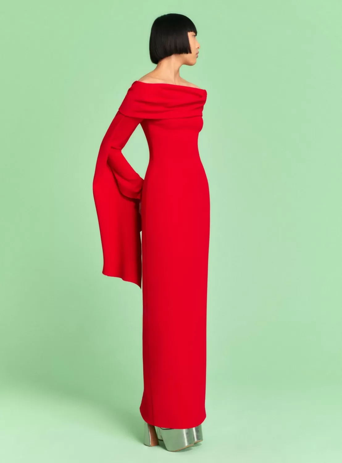 The Arden Maxi Dress In Red^Solace London Discount