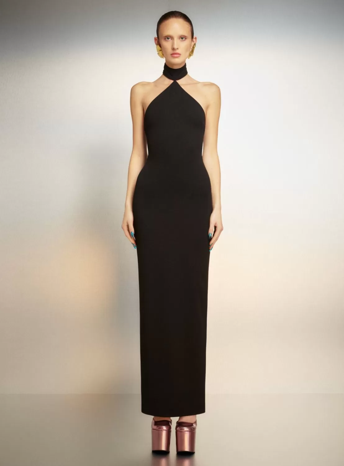 The Blanca Maxi Dress In Black^Solace London Hot