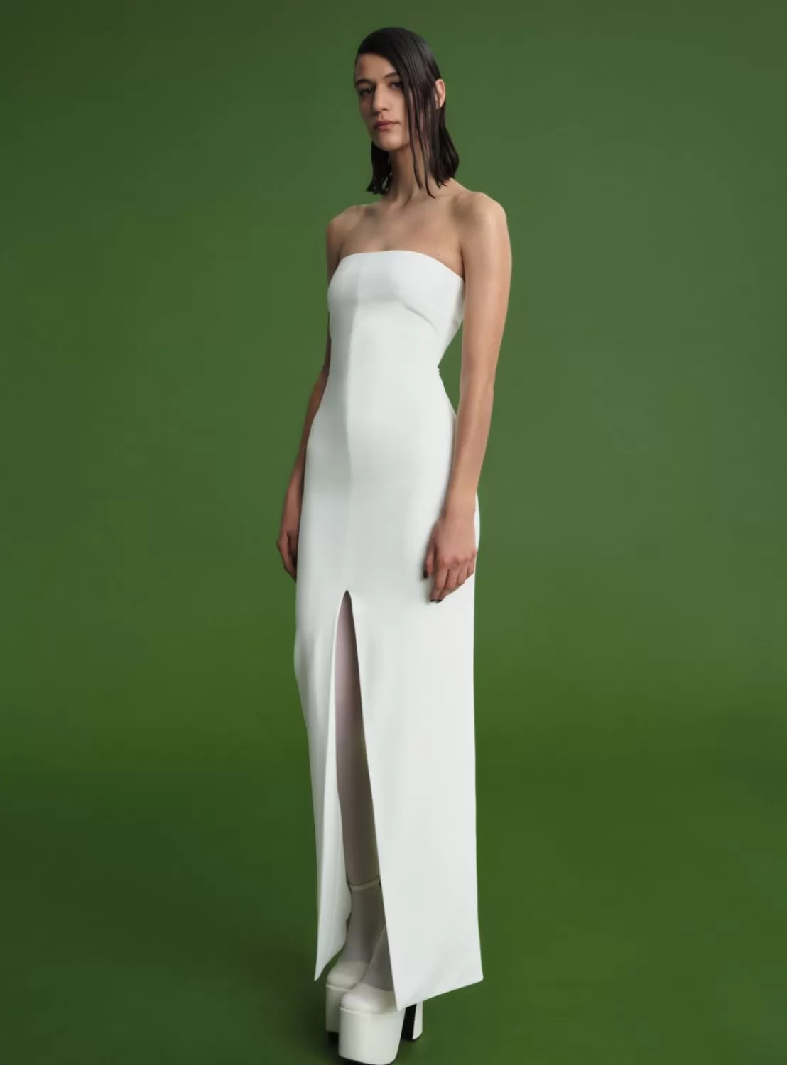 The Bysha Maxi Dress In Cream^Solace London Sale