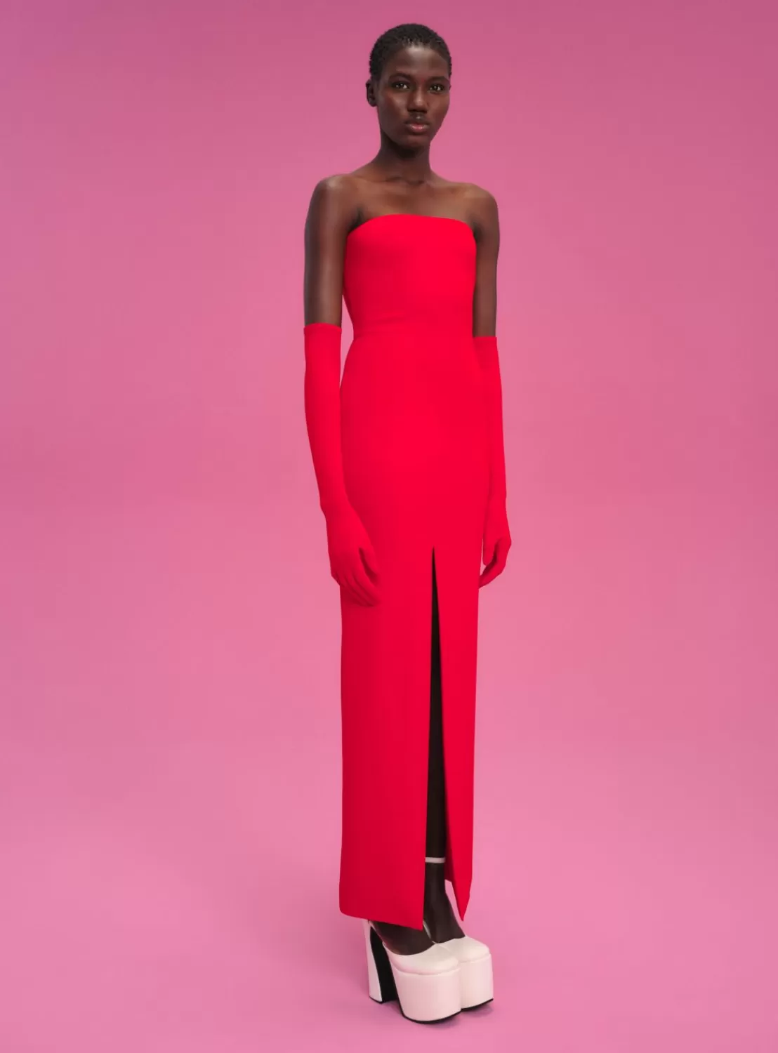 The Bysha Maxi Dress In Red^Solace London Clearance