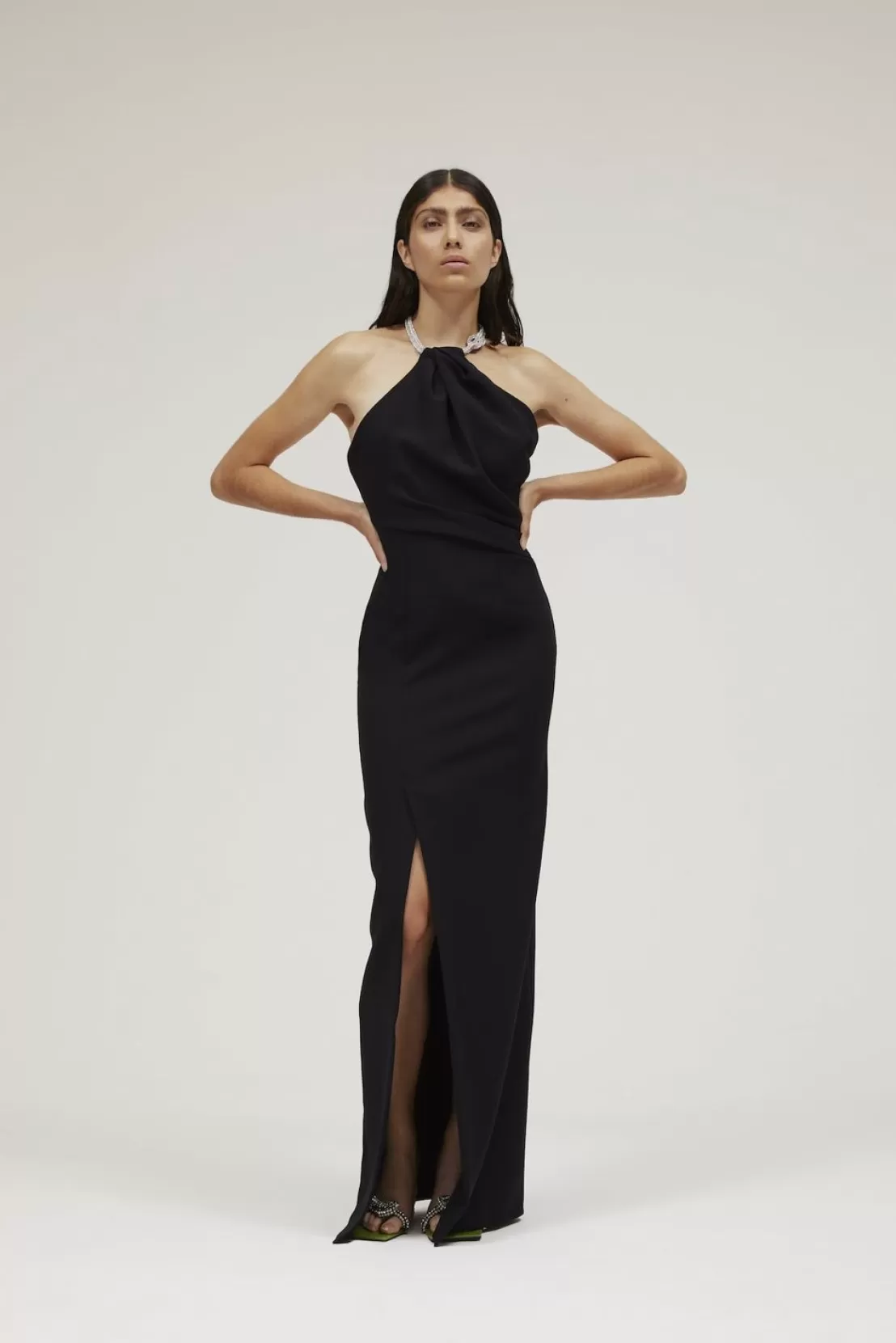 The Danette Dress In Black^Solace London Fashion