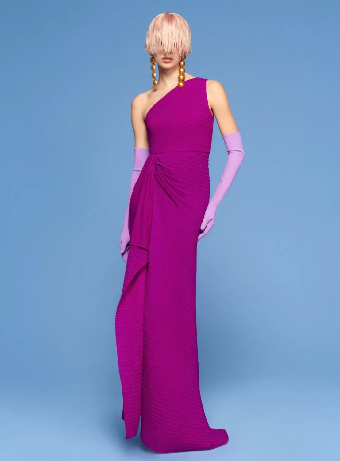 The Dyas Maxi Dress In Purple^Solace London New