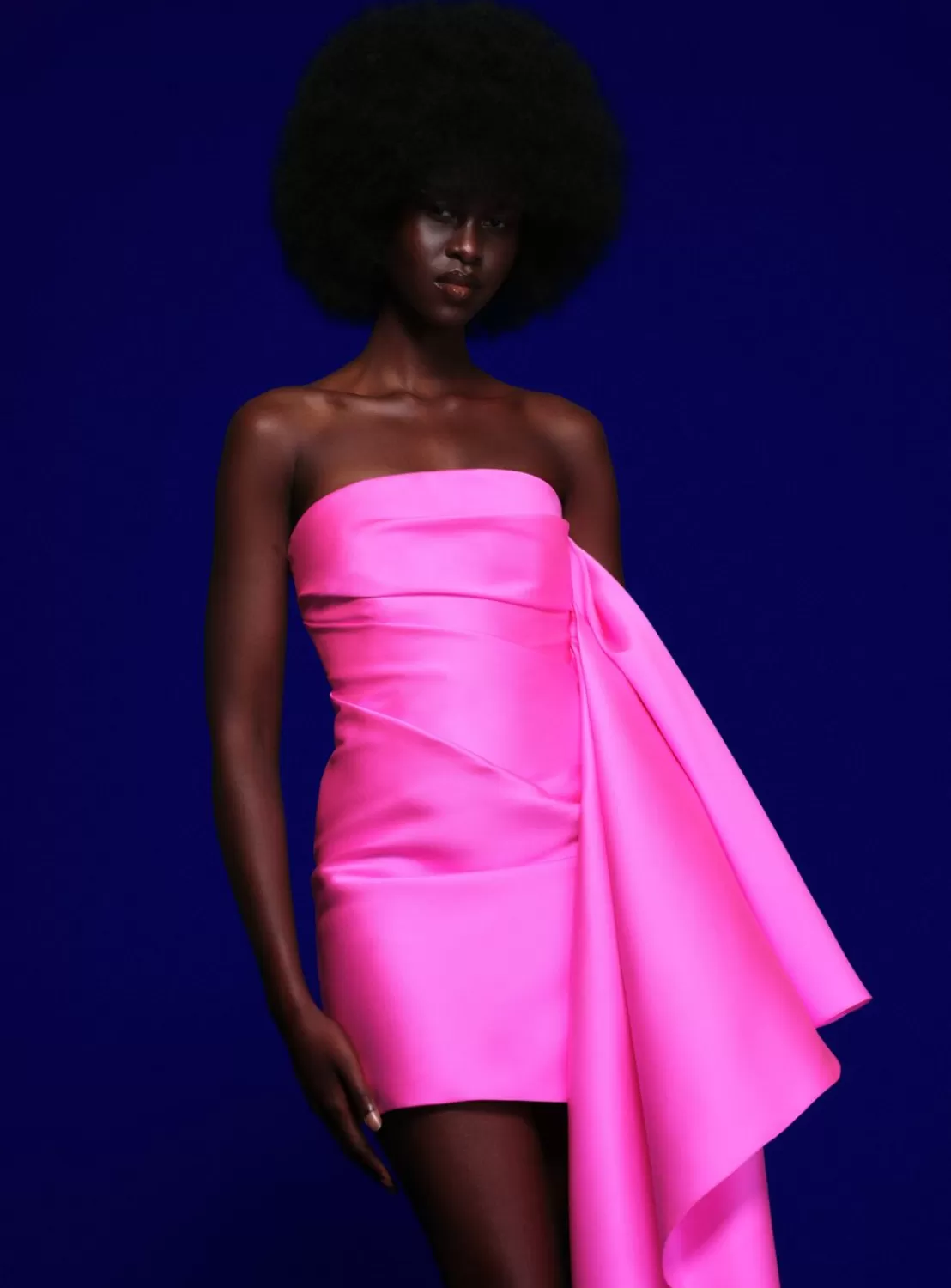 The Elia Mini Dress In Hot Pink^Solace London Best Sale