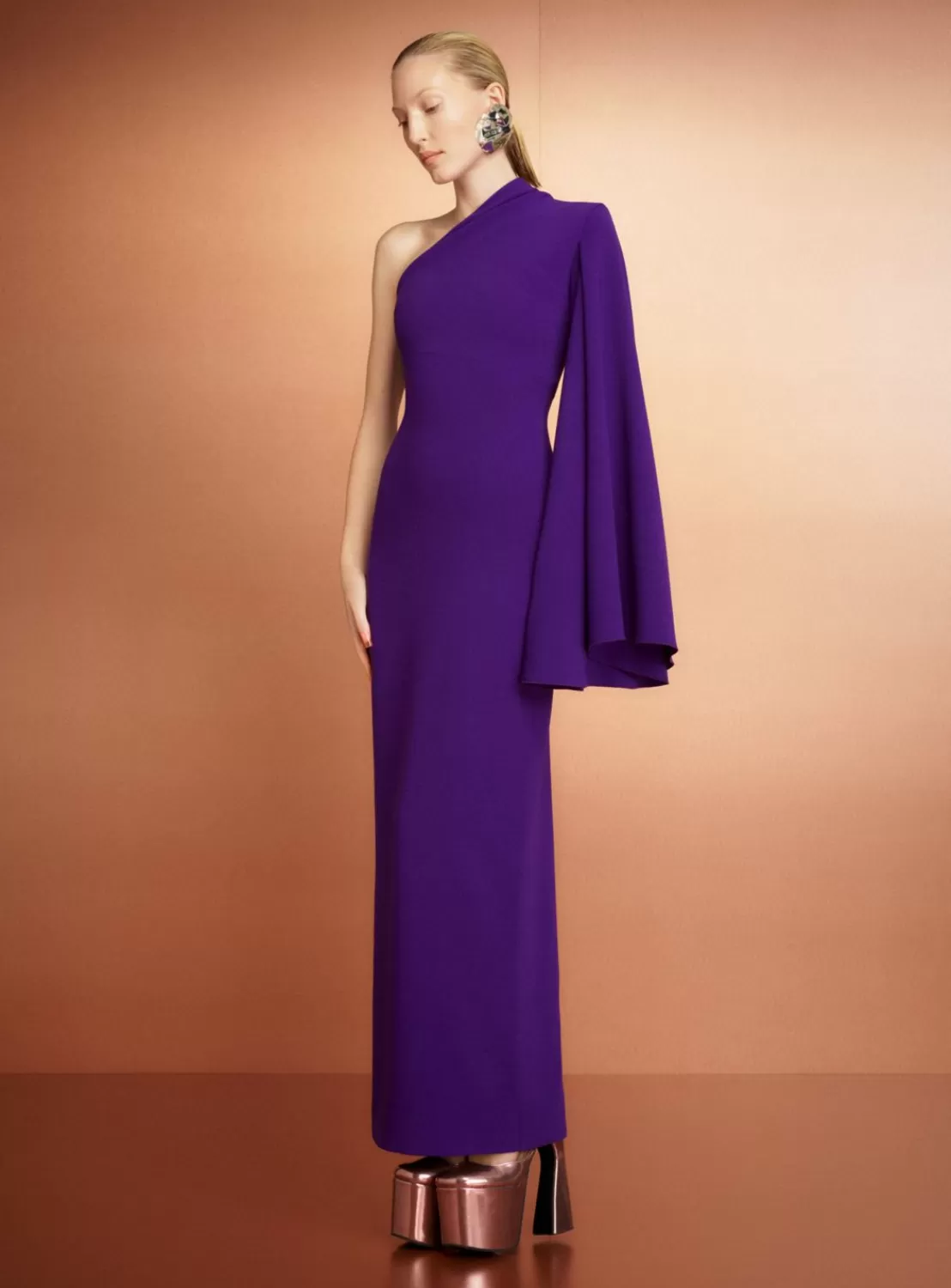 The Elisa Maxi Dress In Amethyst^Solace London Discount