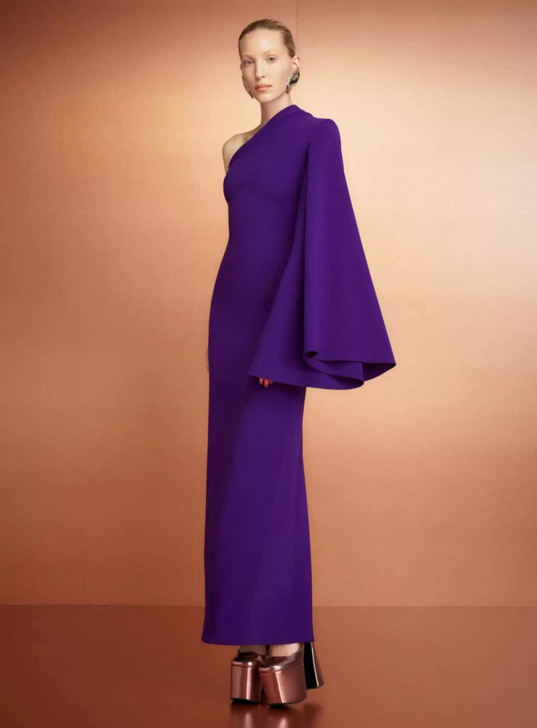 The Elisa Maxi Dress In Amethyst^Solace London Discount