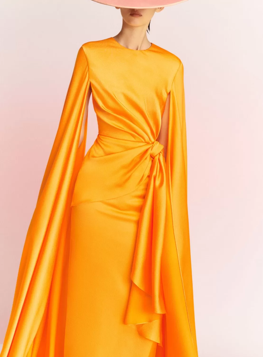 The Elya Maxi Dress In Orange^Solace London Online