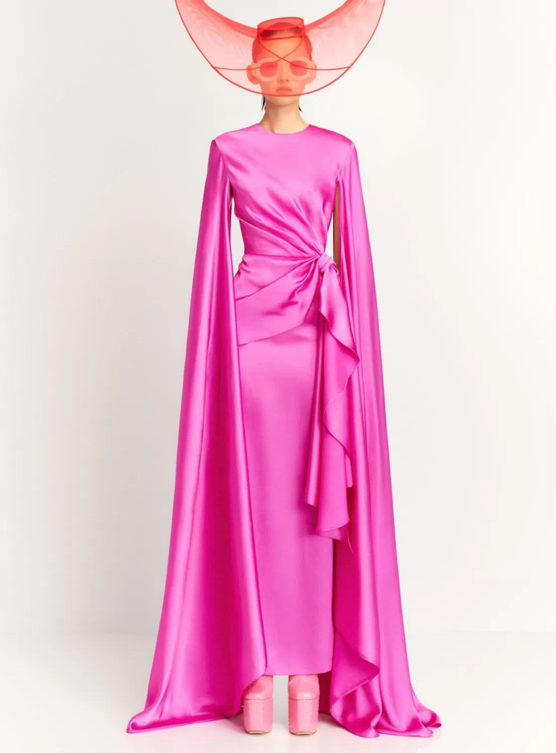 The Elya Maxi Dress In Pink^Solace London Fashion