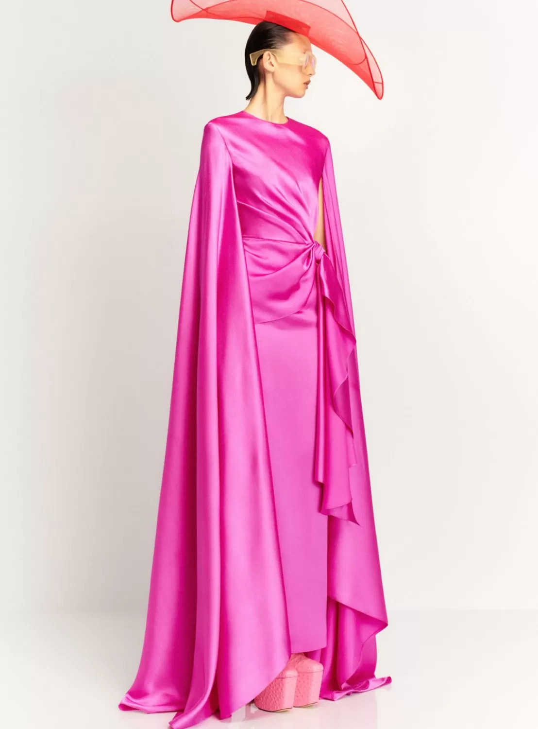 The Elya Maxi Dress In Pink^Solace London Sale