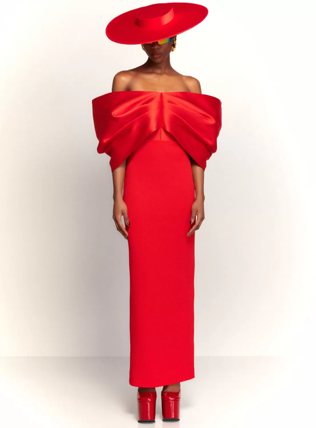 The Filippa Maxi Dress In Red^Solace London Shop