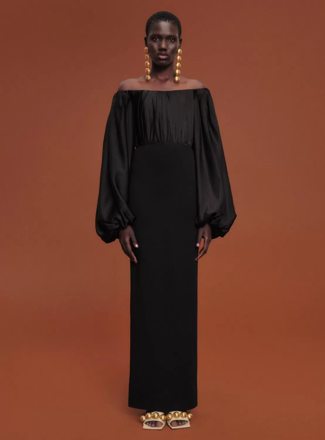 The Finn Maxi Dress In Black^Solace London Clearance