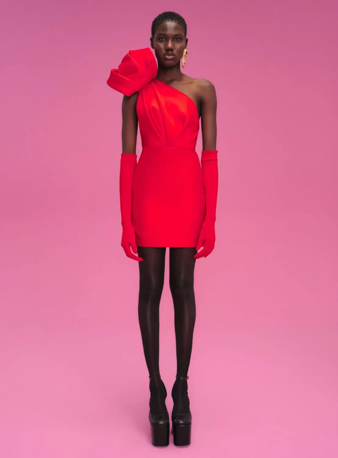 The Frida Mini Dress In Red^Solace London Online