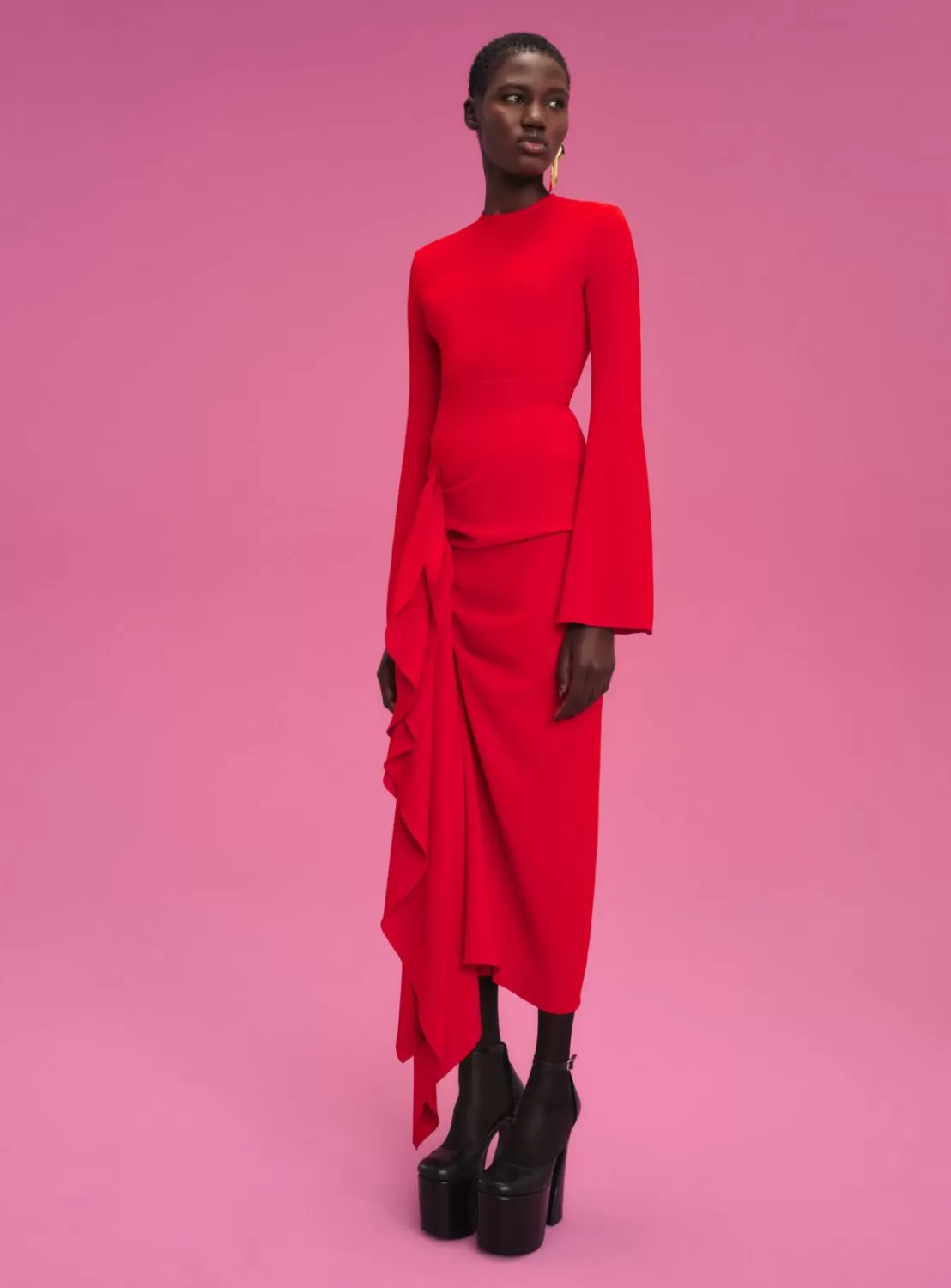 The Giana Skirt In Red^Solace London Flash Sale