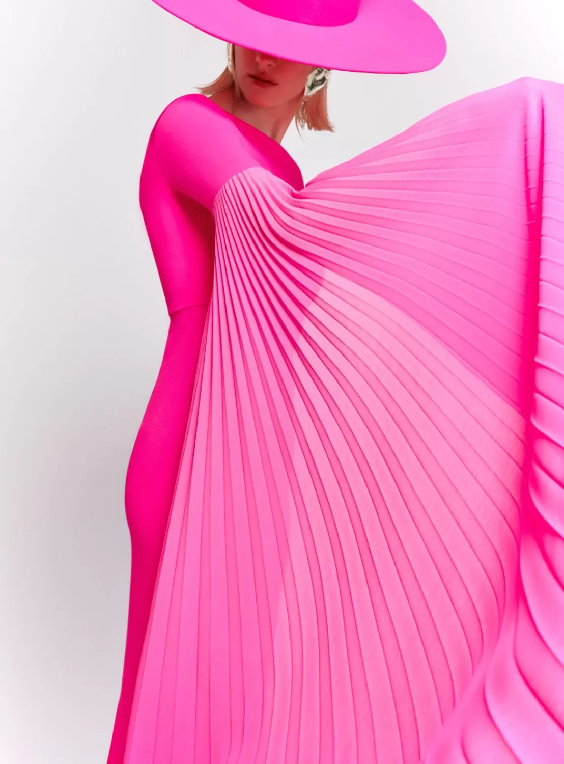 The Grace Maxi Dress In Hot Pink^Solace London Cheap