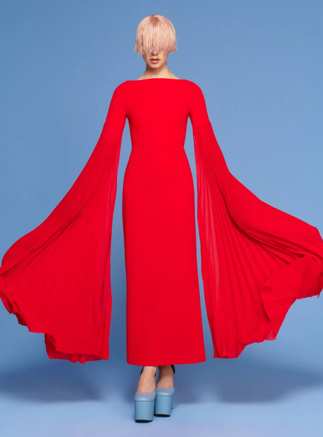 The Grace Maxi Dress In Red^Solace London Store