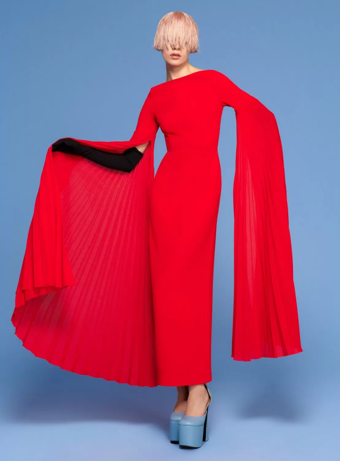 The Grace Maxi Dress In Red^Solace London Store