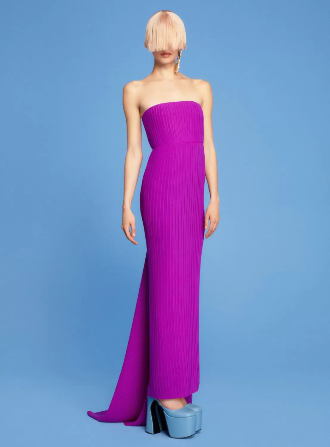 The Harlee Maxi Dress In Ultra Purple^Solace London Shop