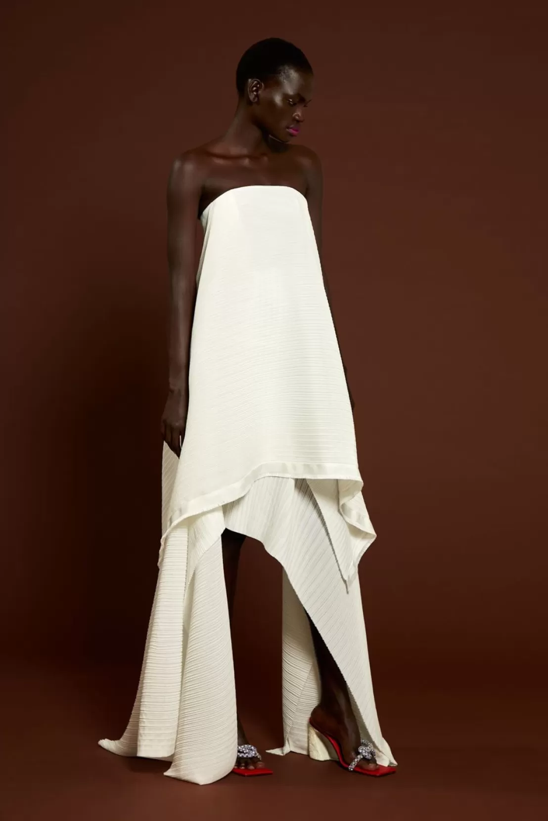 The Hester Dress In Cream^Solace London Outlet