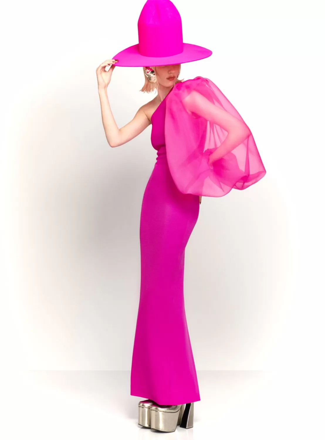 The Hudson Maxi Dress In Pink^Solace London Best