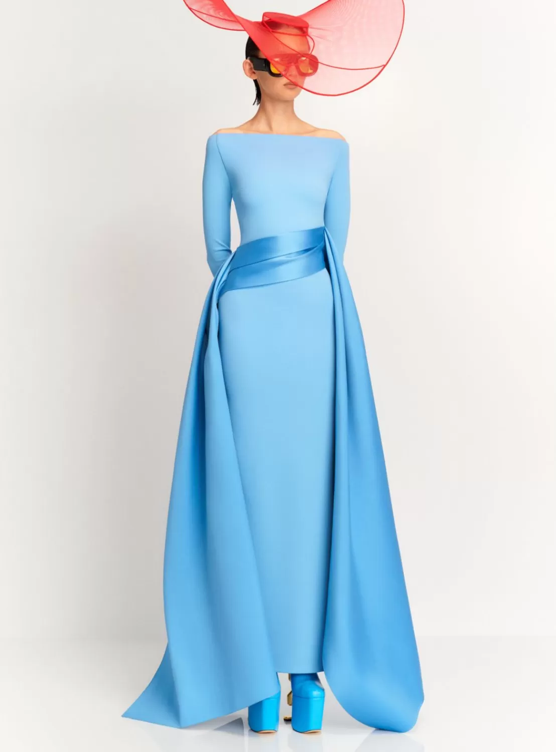 The Irma Maxi Dress In Bluebell^Solace London Discount