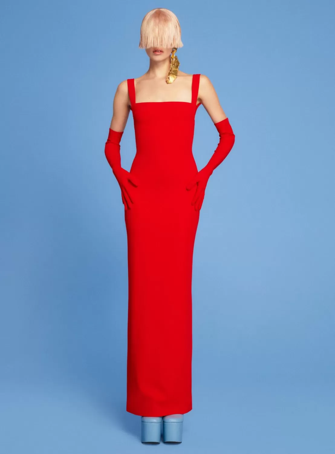 The Joni Maxi Dress In Red^Solace London Discount