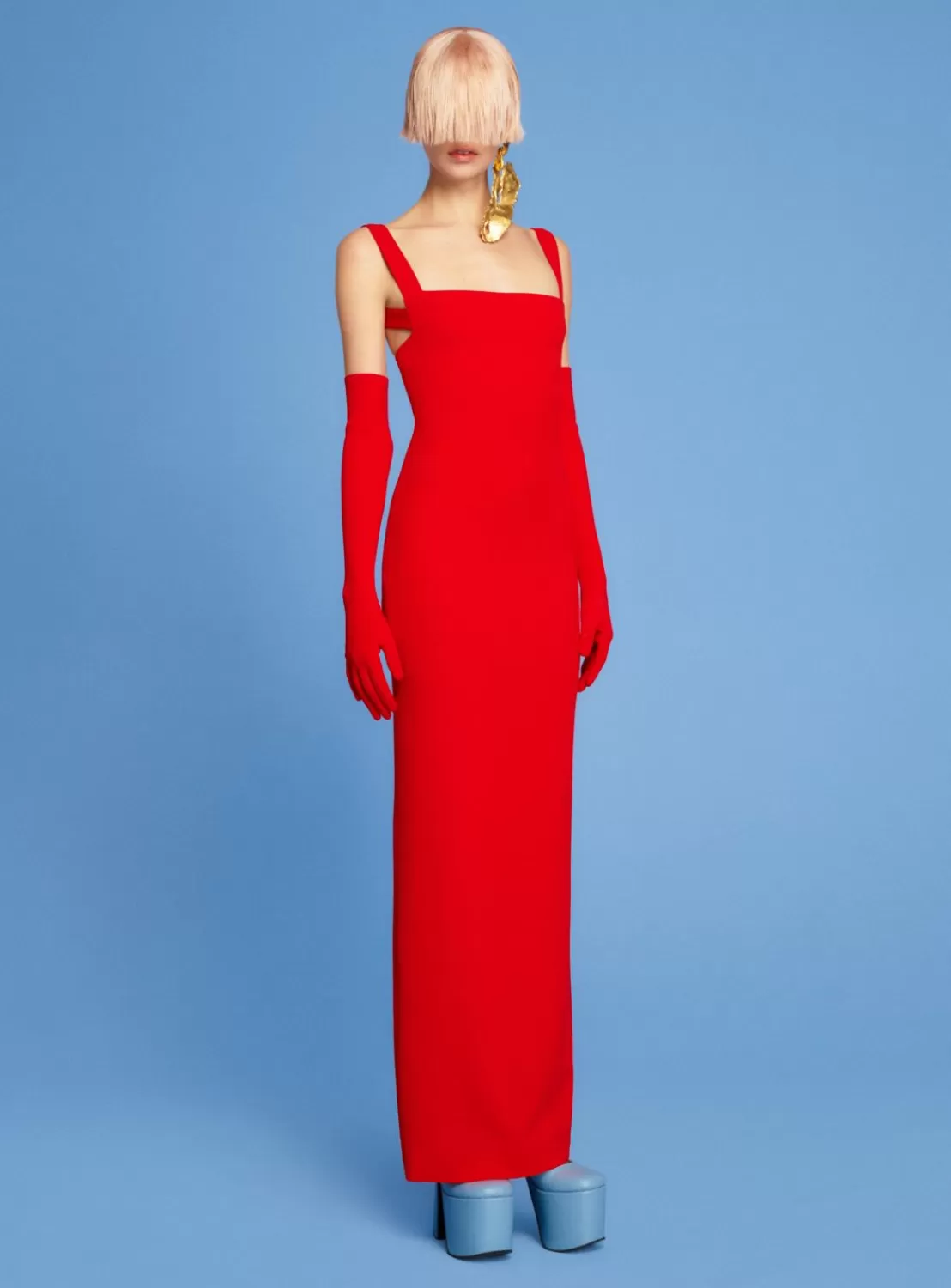 The Joni Maxi Dress In Red^Solace London Discount