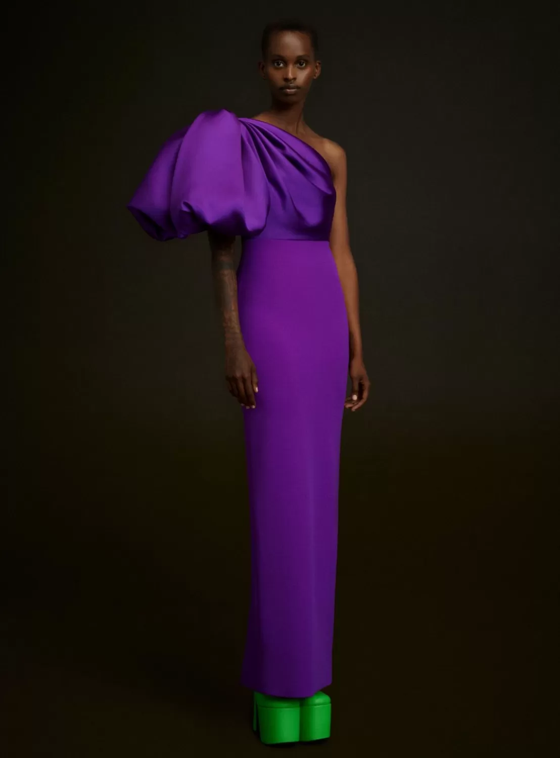 The Karli Maxi Dress In Purple^Solace London Discount