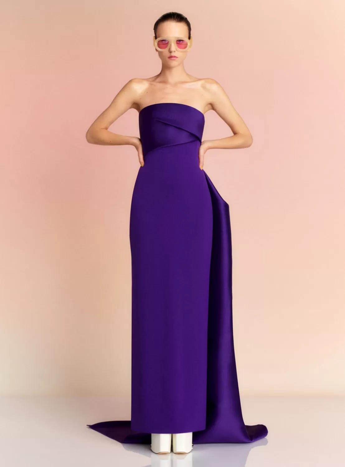 The Kinsley Maxi Dress In Amethyst^Solace London Discount