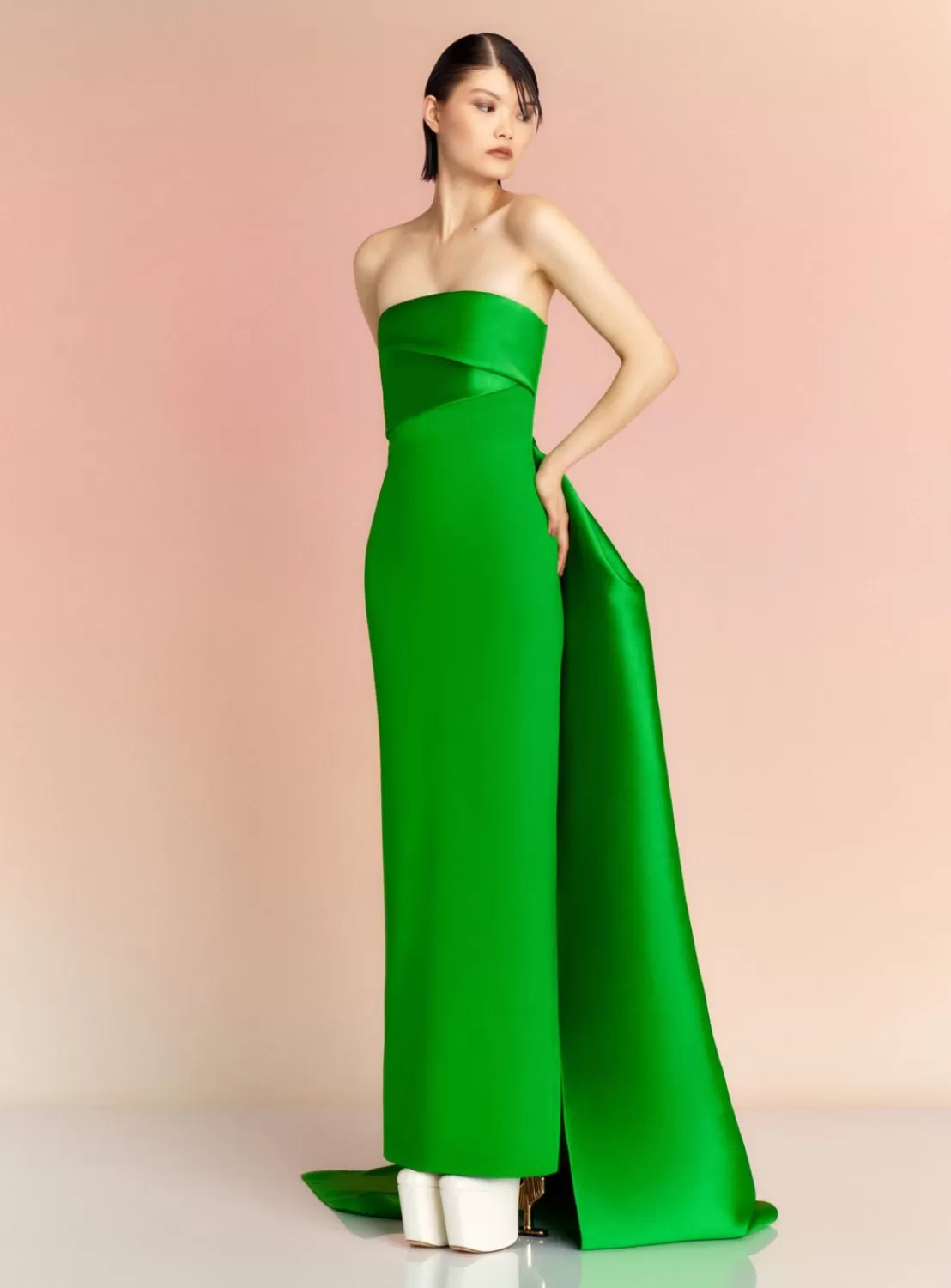 The Kinsley Maxi Dress In Bright Green^Solace London Best Sale