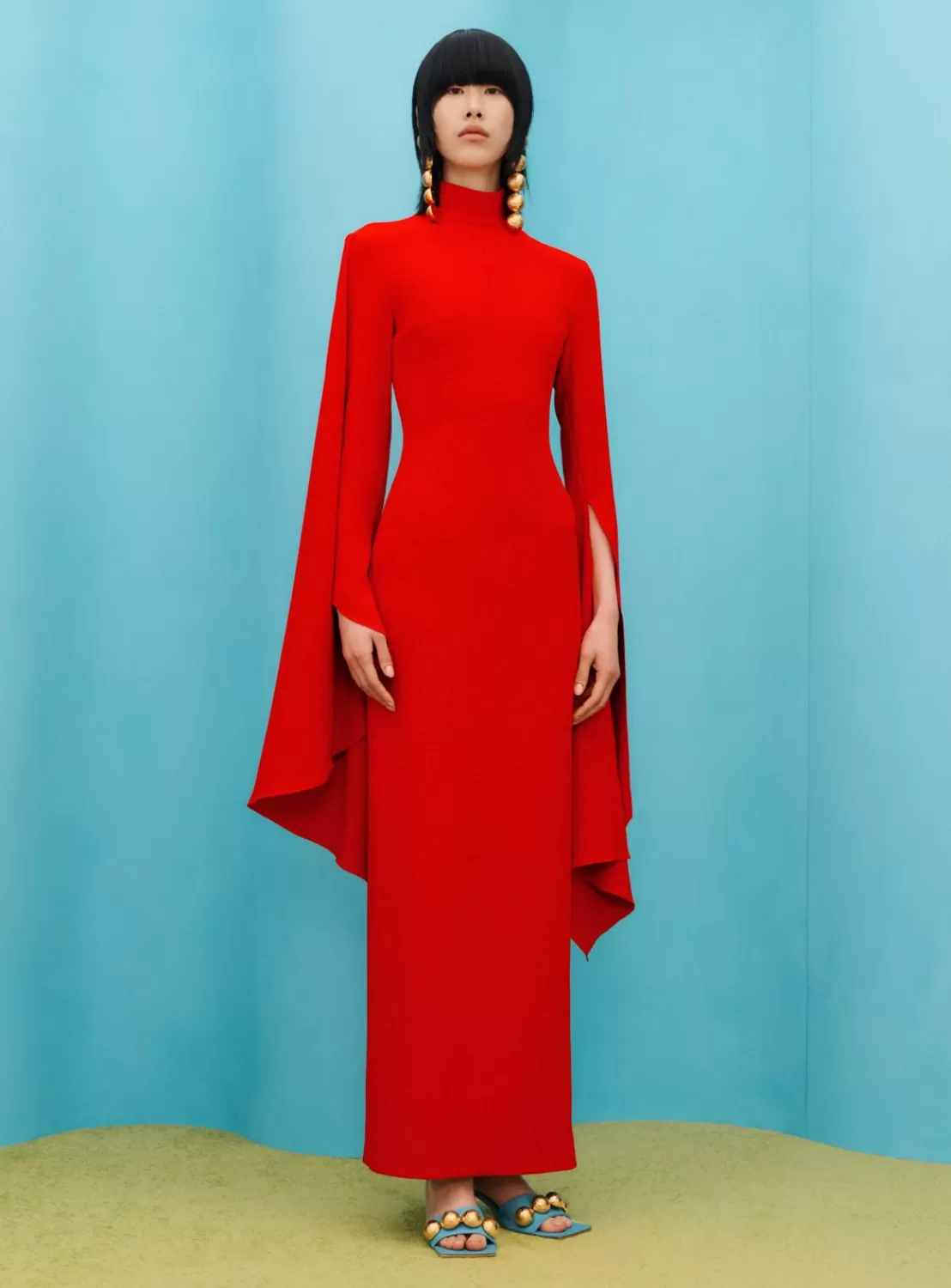 The Layla Maxi Dress In Red^Solace London Store