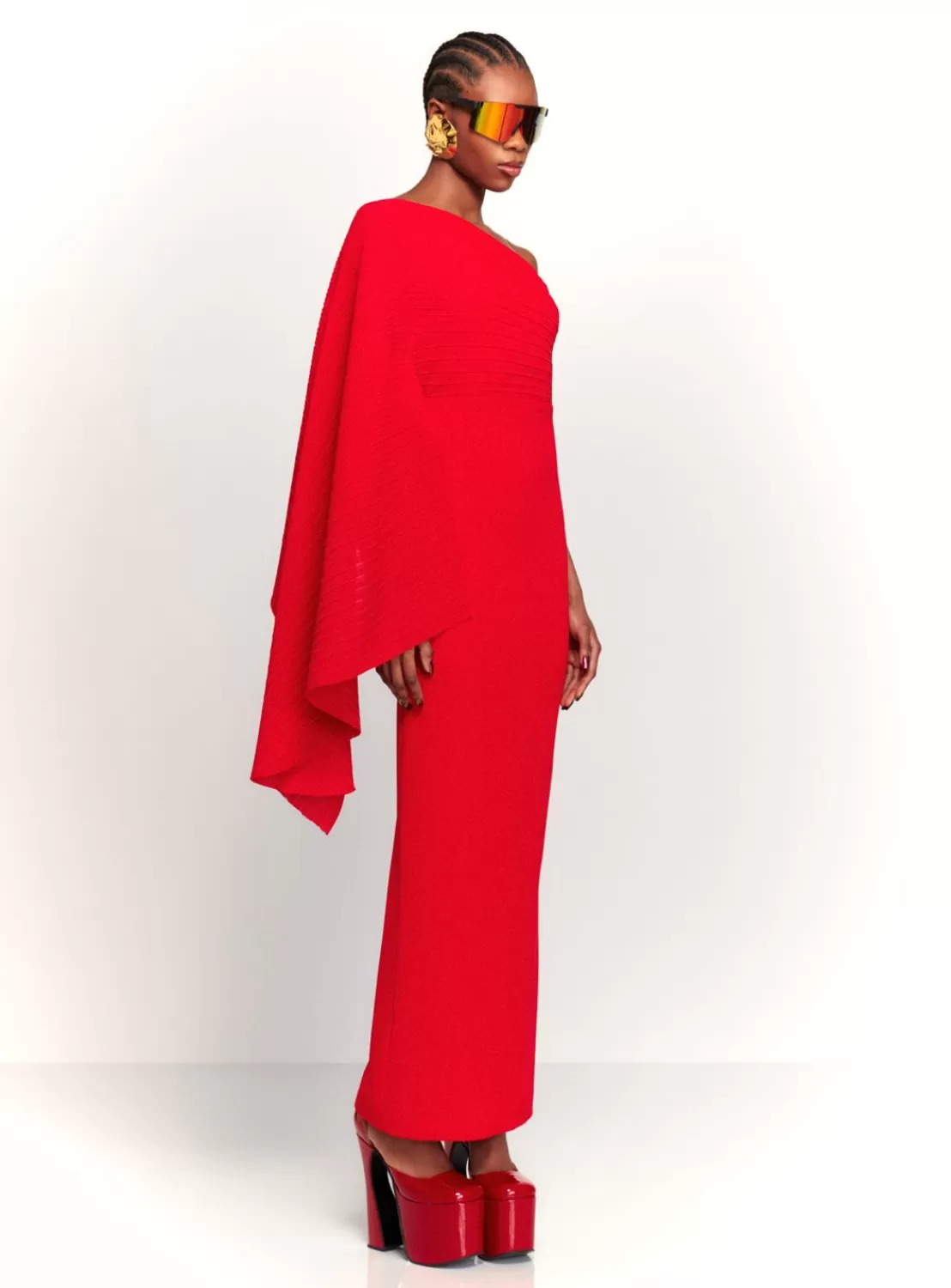 The Lillia Maxi Dress In Red^Solace London Flash Sale