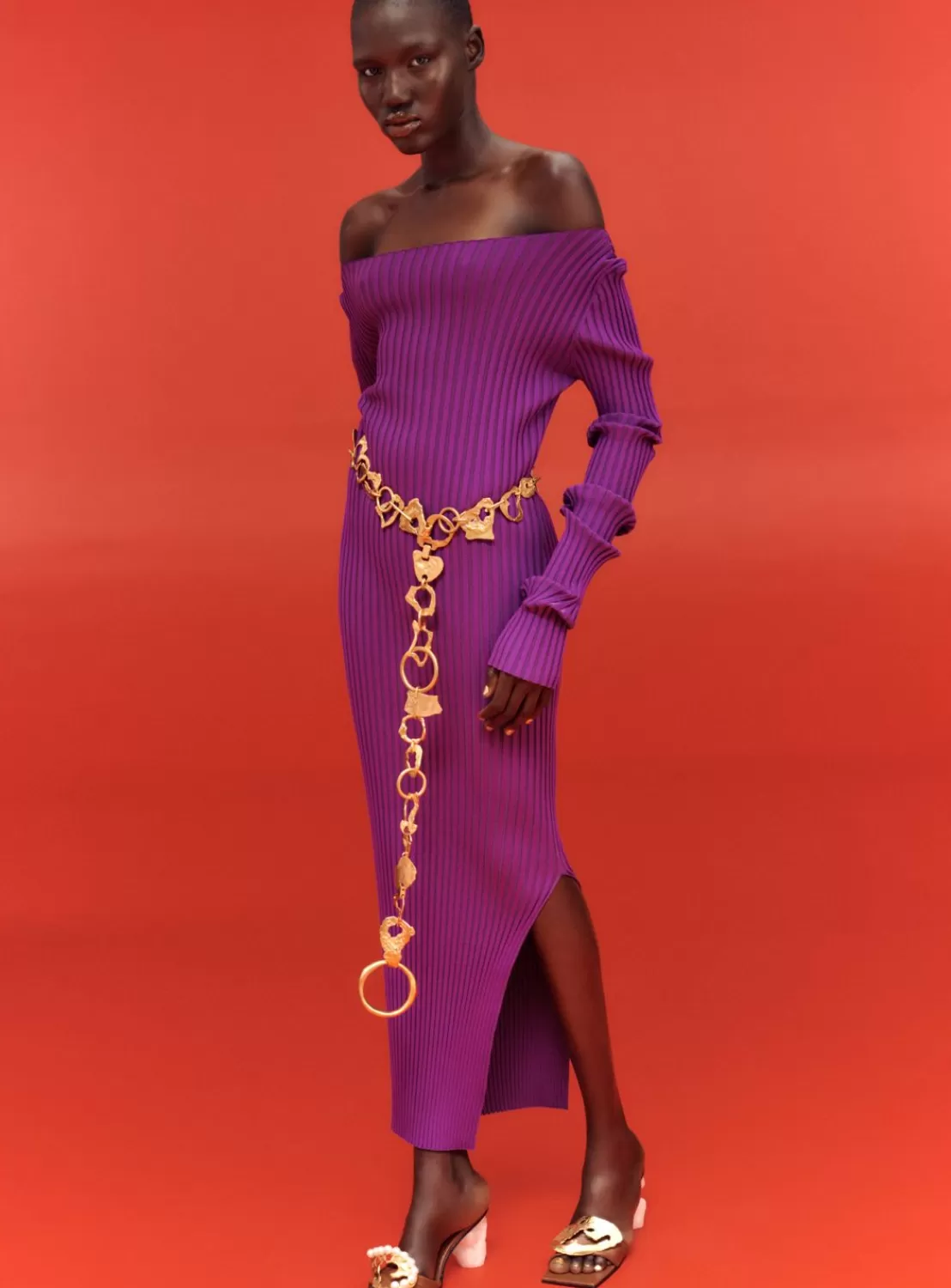 The Loren Maxi Dress In Purple^Solace London Flash Sale