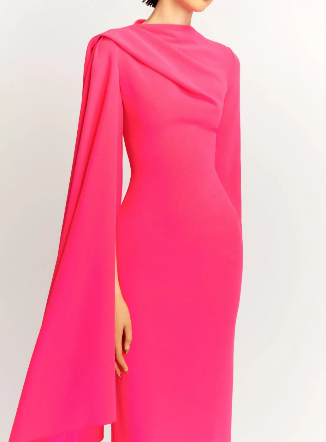 The Lydia Maxi Dress In Ultra Pink^Solace London Store