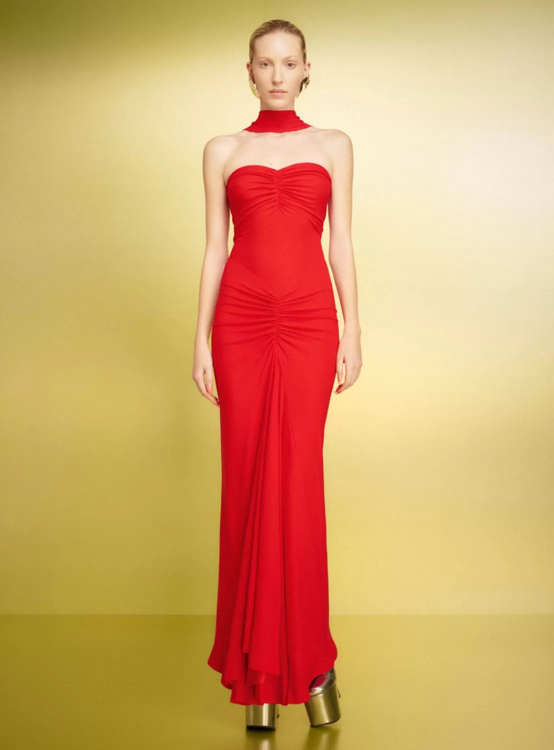 The Maisie Maxi Dress In Red^Solace London Sale