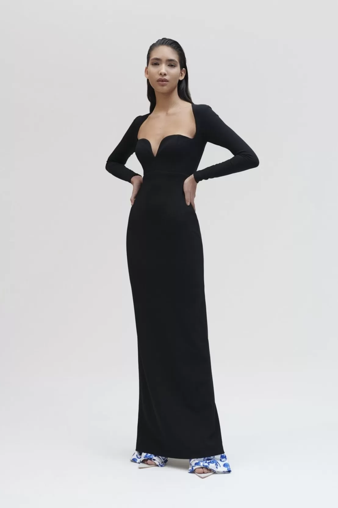 The Marlie Maxi Dress In Black^Solace London Shop