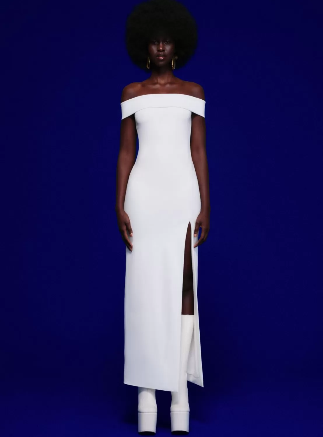 The Martina Maxi Dress In Cream^Solace London Sale