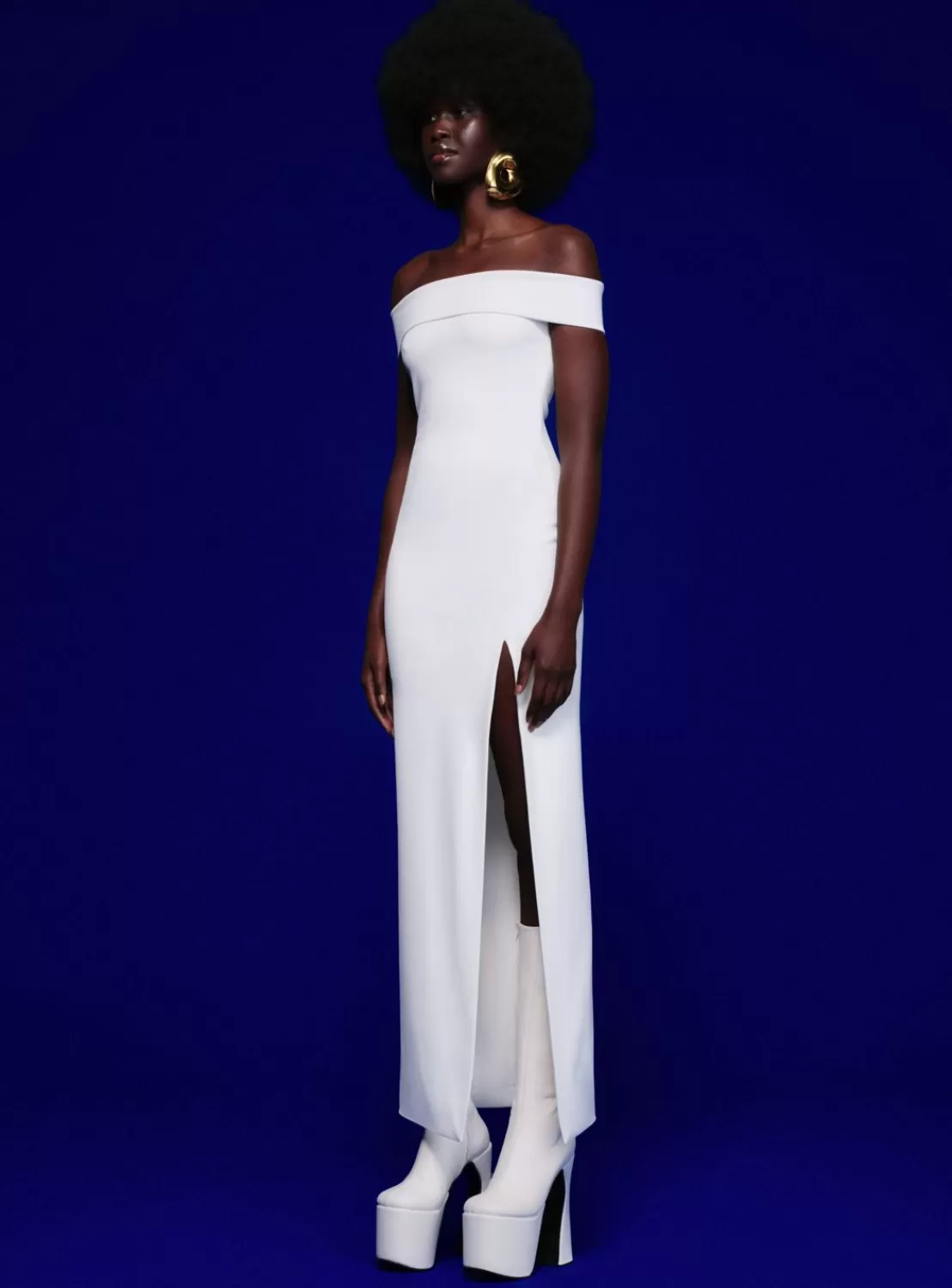 The Martina Maxi Dress In Cream^Solace London Sale