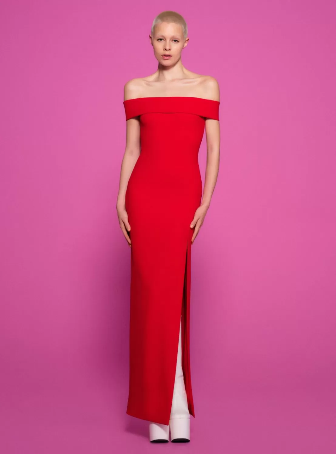 The Martina Maxi Dress In Red^Solace London Clearance