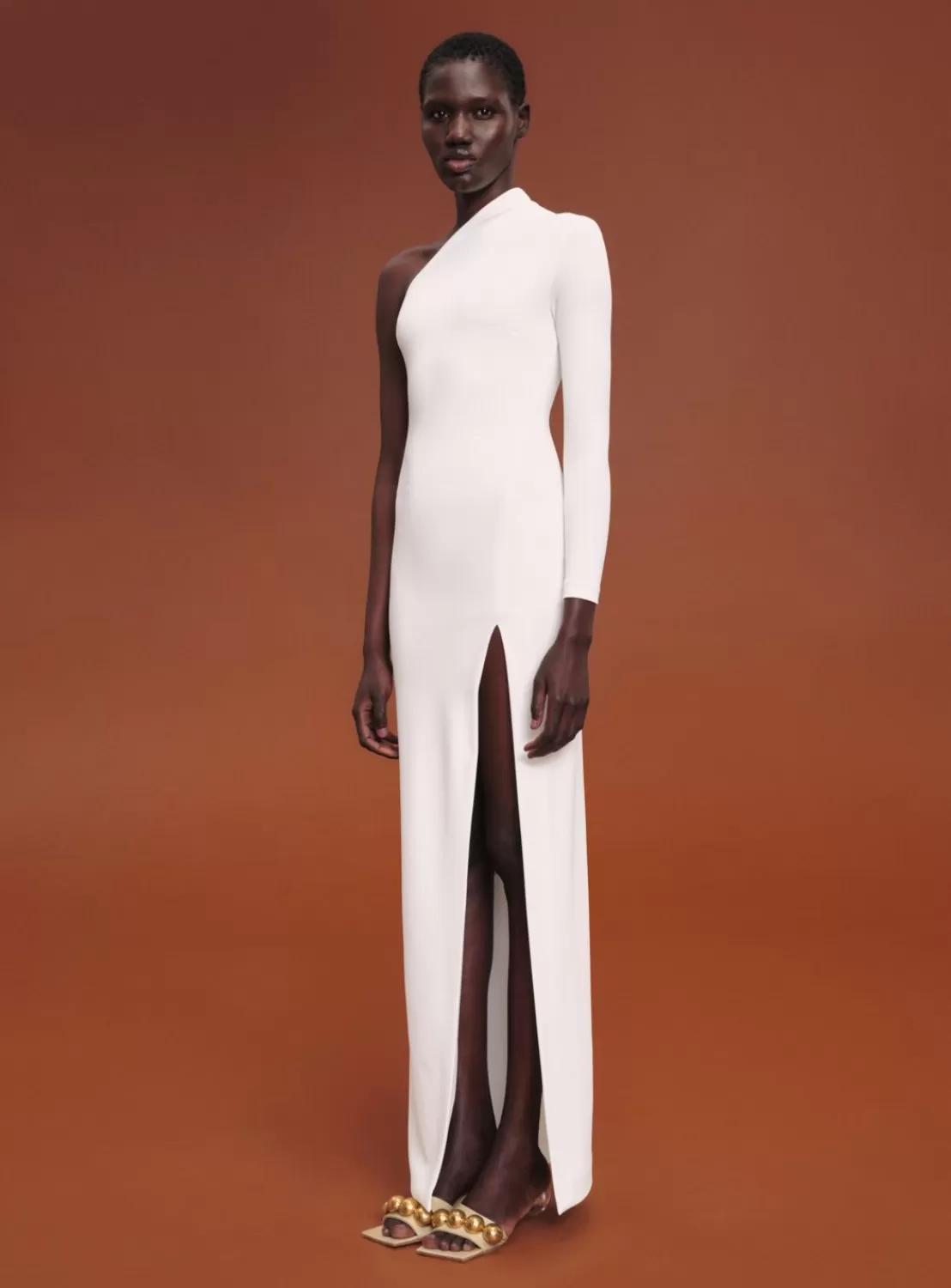 The Nadia Maxi Dress In Cream^Solace London Outlet