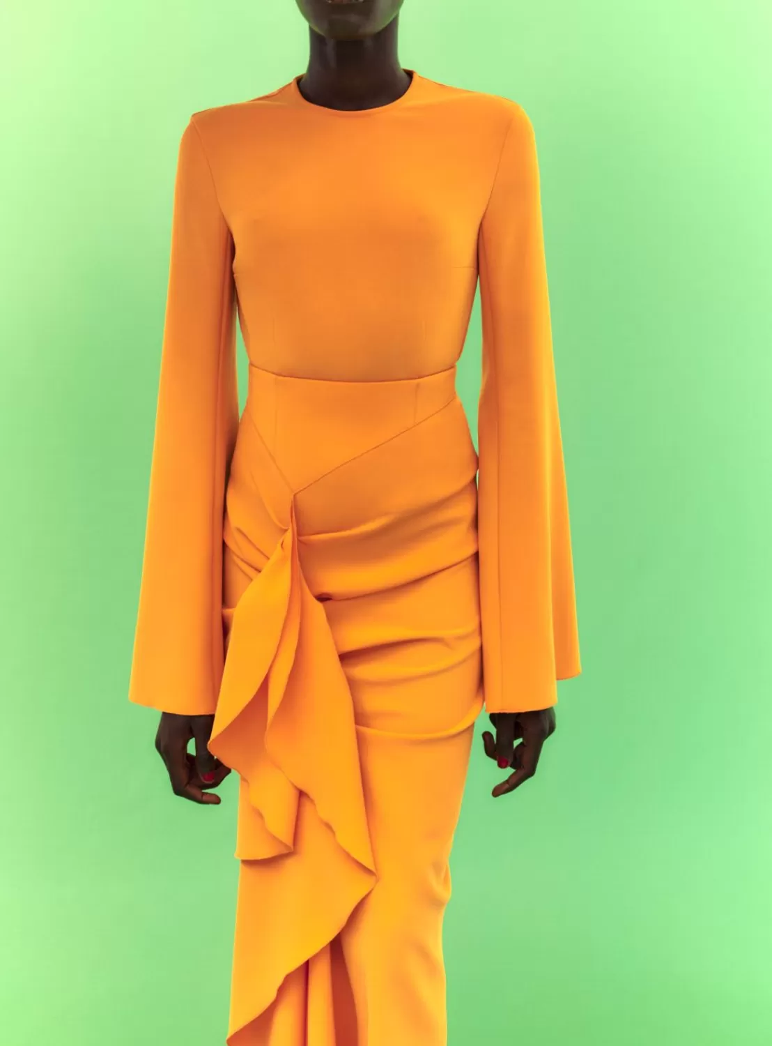 The Nahla Top In Orange^Solace London Cheap