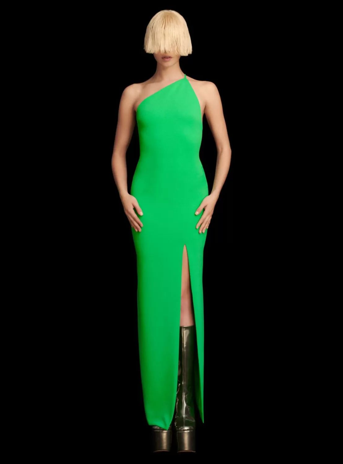 The Petch Maxi Dress In Bright Green^Solace London Cheap