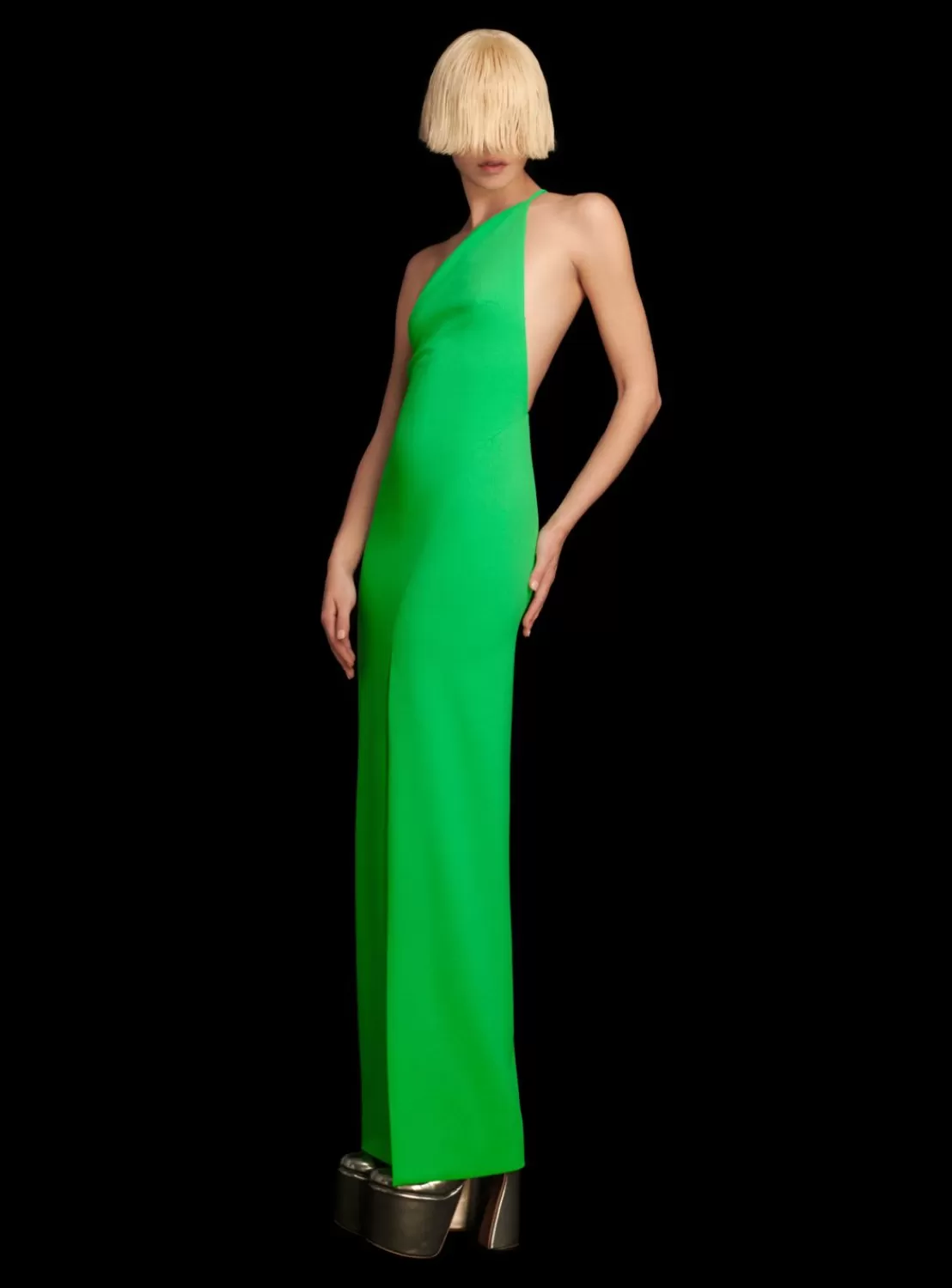 The Petch Maxi Dress In Bright Green^Solace London Cheap