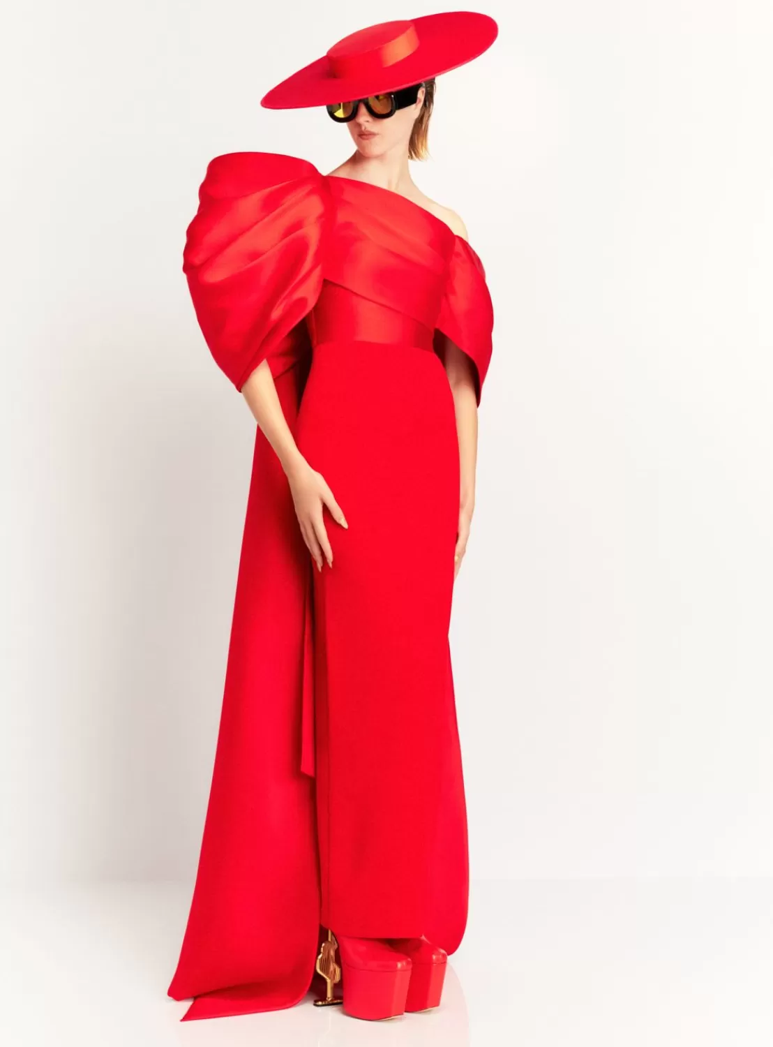 The Raye Maxi Dress In Red^Solace London Flash Sale