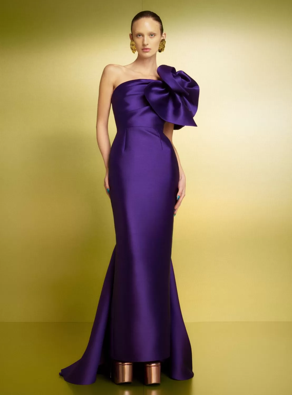 The Reya Maxi Dress In Amethyst^Solace London Sale