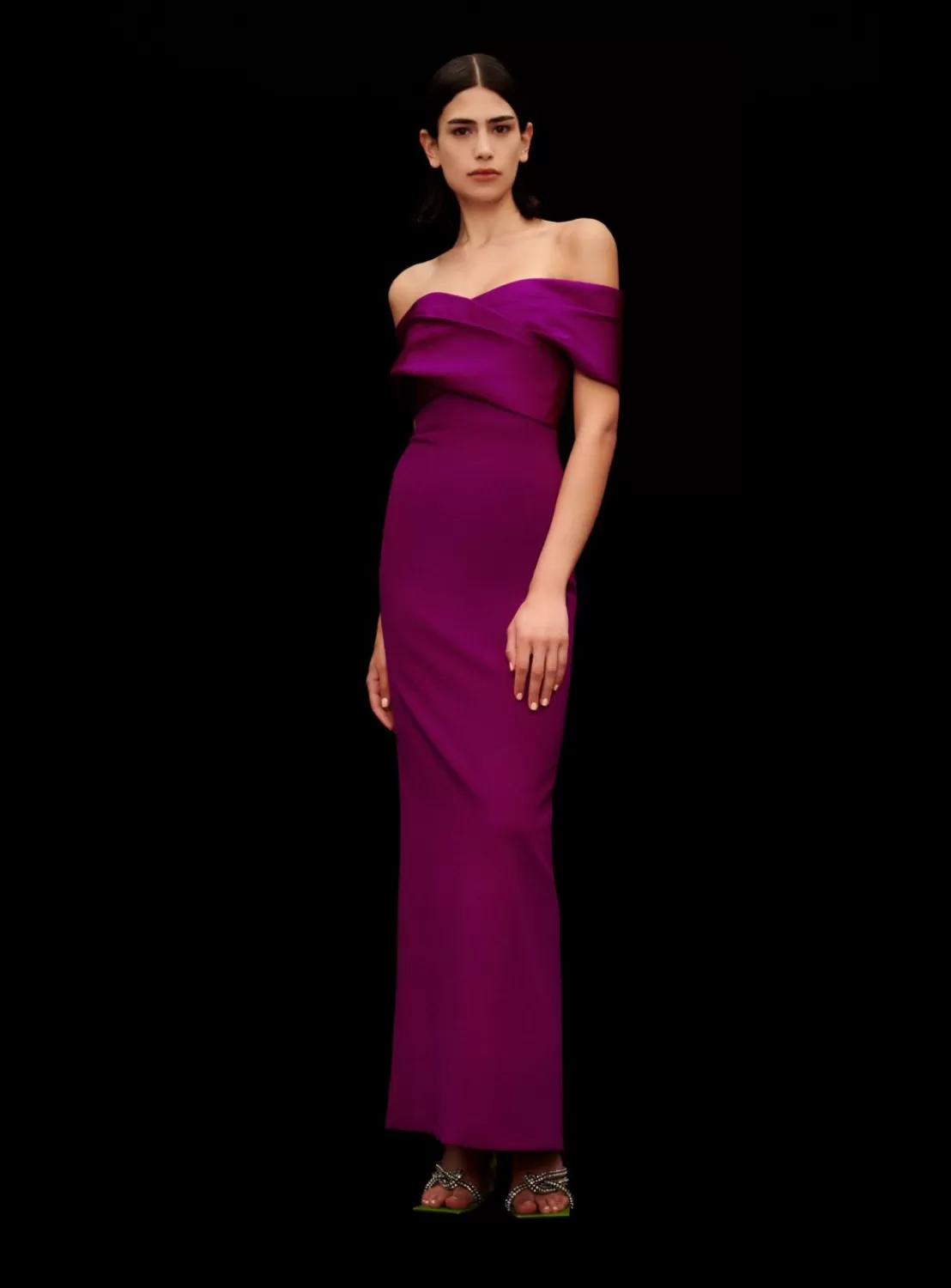 The Rhea Maxi Dress In Purple^Solace London Cheap