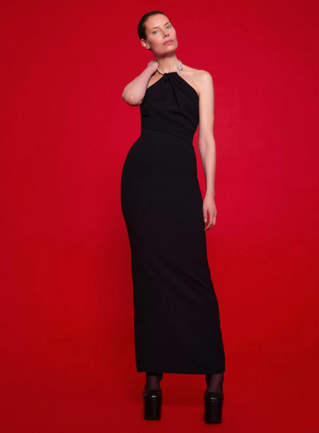 The Riva Maxi Dress In Black^Solace London Discount