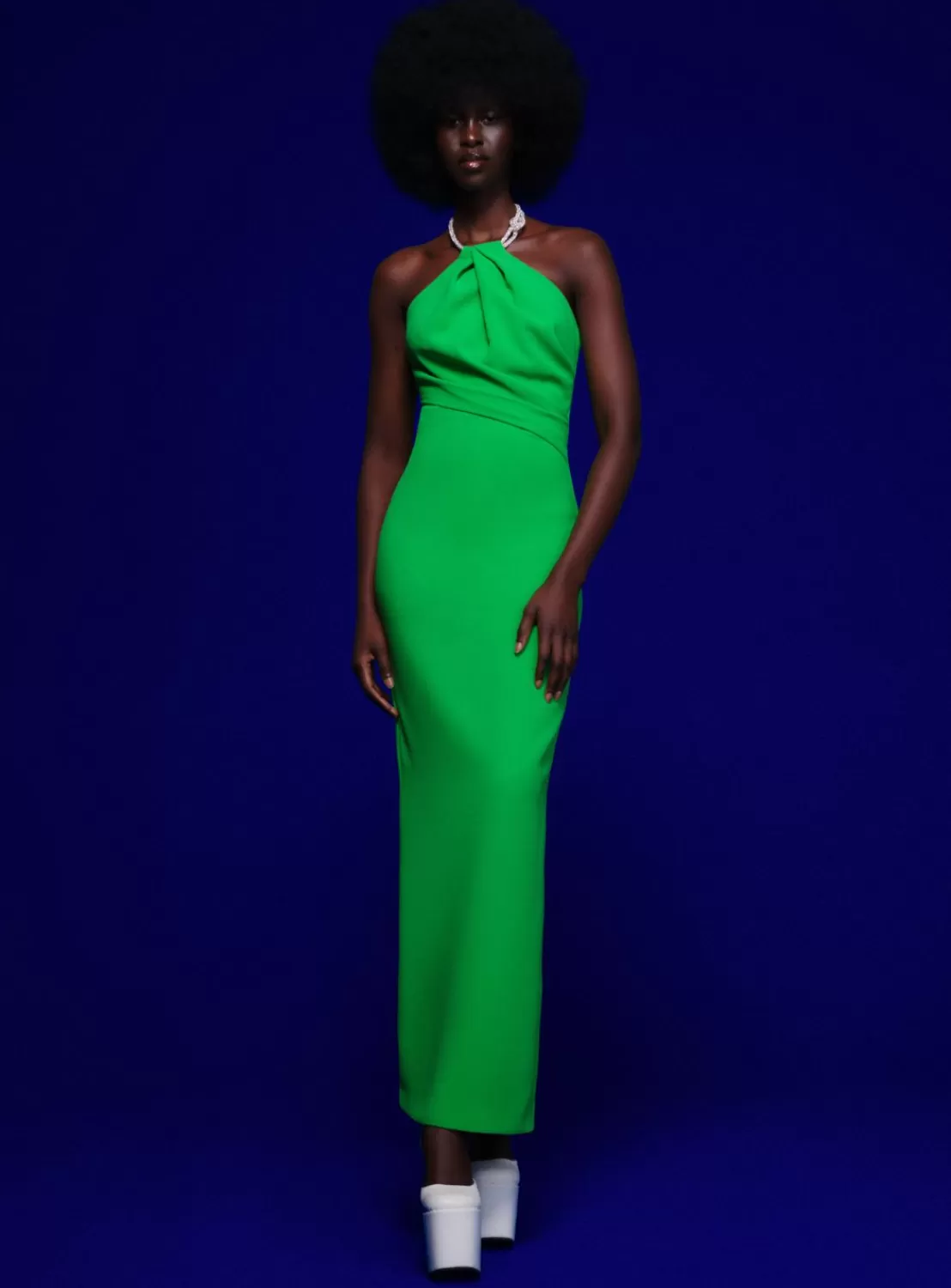 The Riva Maxi Dress In Green^Solace London Outlet